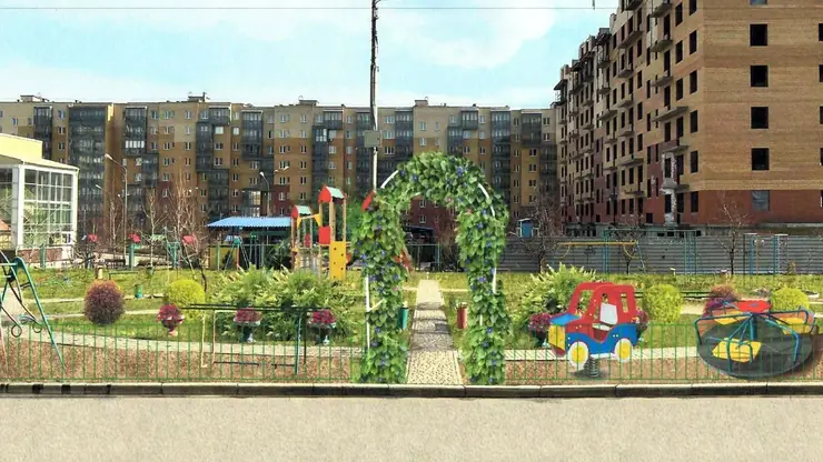 Три двора отремонтируют в Красноярске в Центральном районе в 2023 году