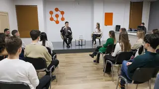 Губернатор Михаил Котюков пообщался со студентами Сибирского федерального университета