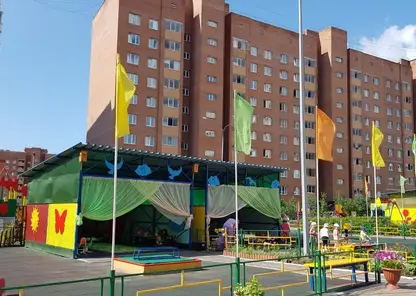 В Красноярске в детском саду Солнечного появились зоны для релакса и творчества