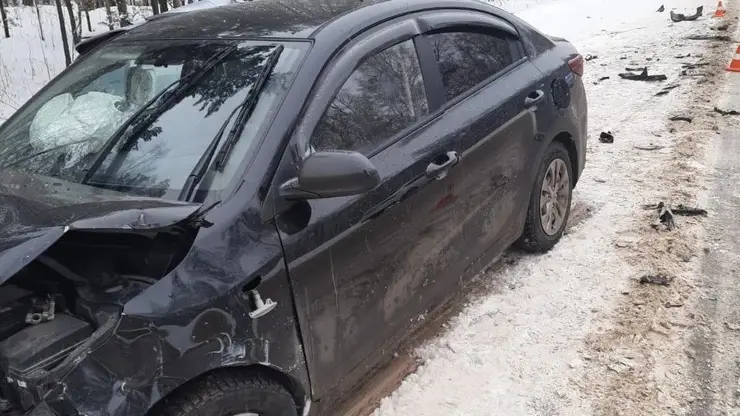 В результате ДТП на трассе в Красноярском крае пострадали двое детей