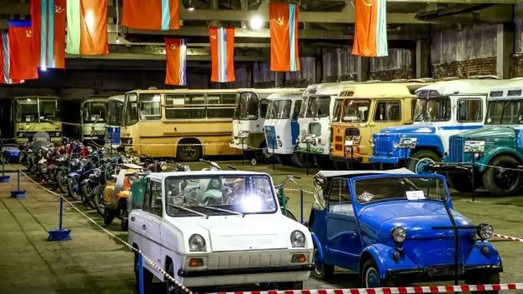 В Красноярске открылся музей ретро-автомобилей