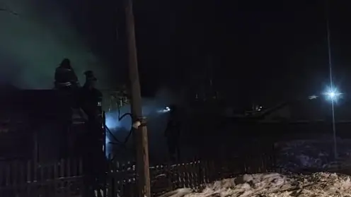 В Назаровском районе при пожаре погибли два человека