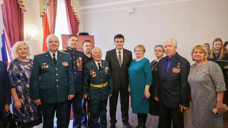 Губернатор Михаил Котюков встретился с ветеранами Красноярского края и обсудил интересующие их вопросы