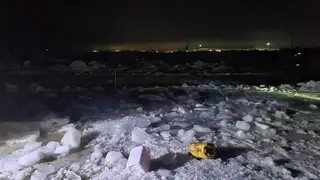 В Енисейском районе 33-летний водитель на самосвале провалился под лёд и погиб