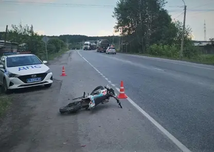 В Красноярском крае пьяный мотоциклист и пенсионер не поделили дорогу 