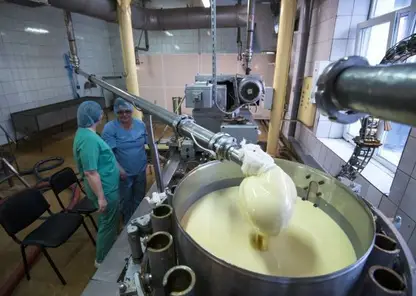 Из Красноярского края в Узбекистан отправили 40 тонн сгущённого молока
