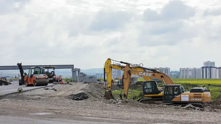 Реконструкция автодороги Красноярск – Элита выполнена на 50 %