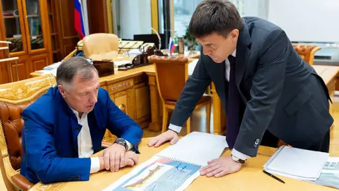 В Москве Михаил Котюков обсудил строительство красноярского метро