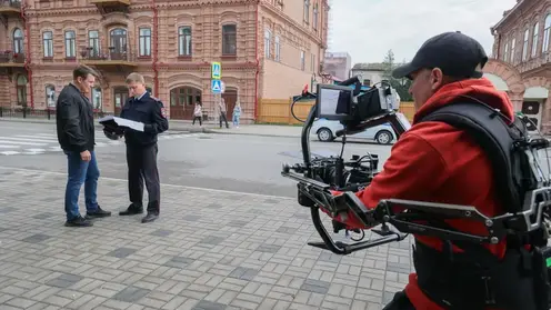 В Минусинске проходят съёмки детективного сериала «Невский»