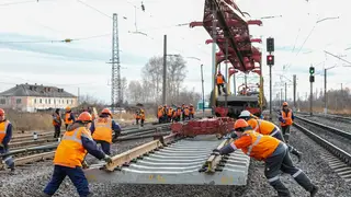 Работы по модернизации пути начались на грузонапряженных участках Красноярской железной дороги