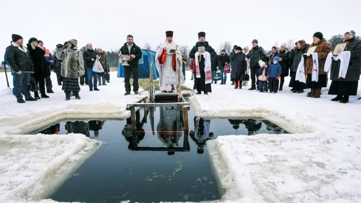 В Красноярске оборудуют две купели для крещенских купаний