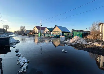 В Назарово затопило мастерские аграрного техникума