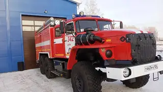 Новая пожарная часть открылась в поселке Шила Красноярского края