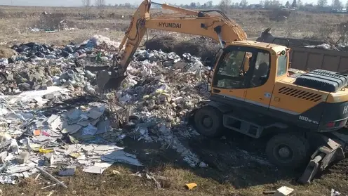 В Красноярске с территории Кировского района за год вывезли более 16 тысяч кубометров мусора