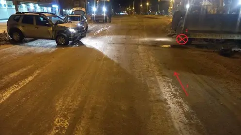 В Ачинске водитель придумал историю о нападении, чтобы избежать ответственности за ДТП