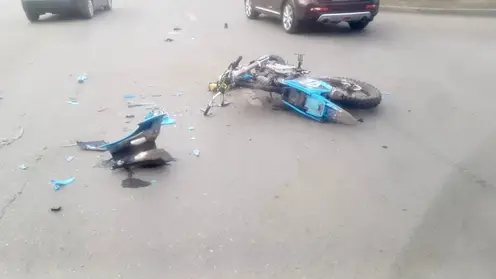 В Красноярске в ДТП погиб мотоциклист