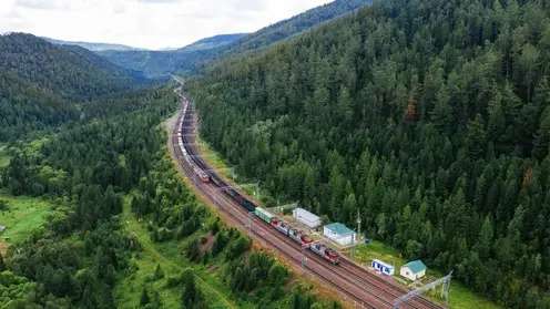 Погрузка на Красноярской железной дороге выросла на 8,2% в июле