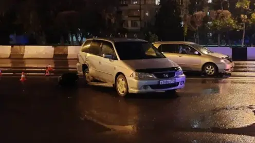 В Красноярске пьяный водитель спровоцировал массовую аварию на Металлургов 