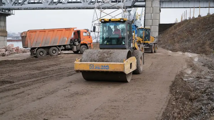 В Красноярске строительство развязки с Пашенного на Николаевский мост отложено на год