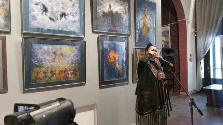 В Кузбассе собрали картины шорских художников