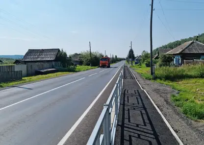 Дорожники восстановили 10 километров трассы «Саяны» в Курагинском районе