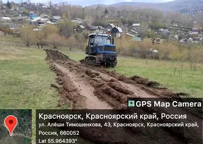 В Красноярске проложено 45 км противопожарных полос