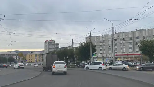 В Красноярске стартовал ремонт кольца на Предмостной площади