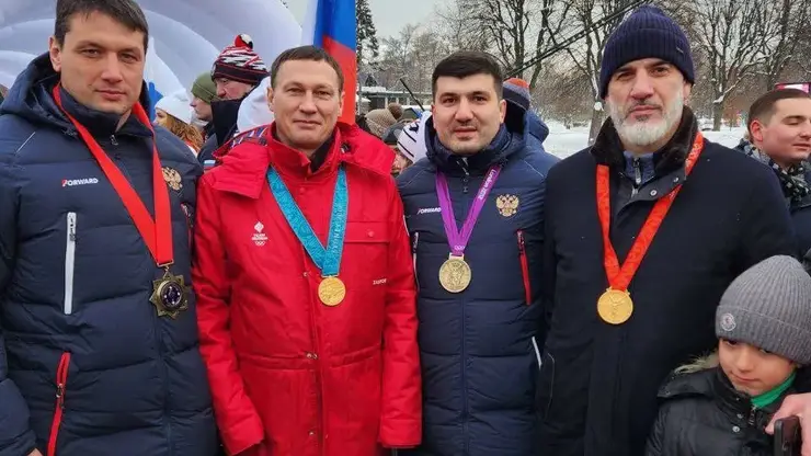 Красноярский борец Бувайсар Сайтиев попал на Аллею славы российских спортсменов