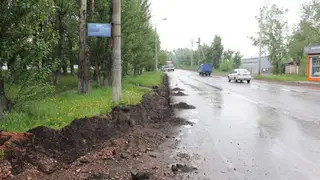 В Красноярске начался ремонт ул. Одесская
