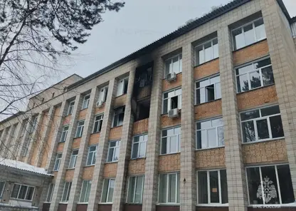 В Новосибирском государственном университете произошел пожар